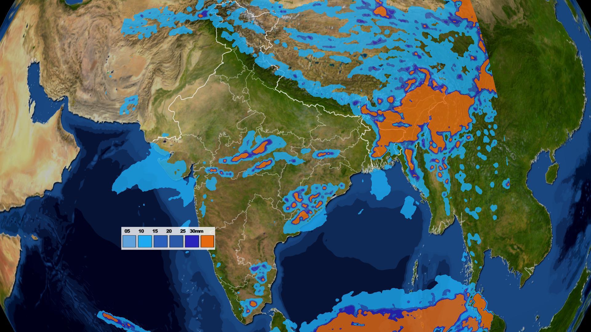 today india weather map Weather Forecast For The Week In India 15th 21st April Skymet today india weather map