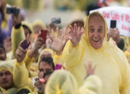 Pope's Visit Cut Short Due to Incelement Weather