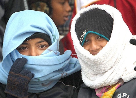 Cold wave in India