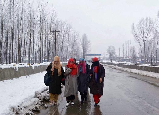 Snowfall in Jammu & Kashmir