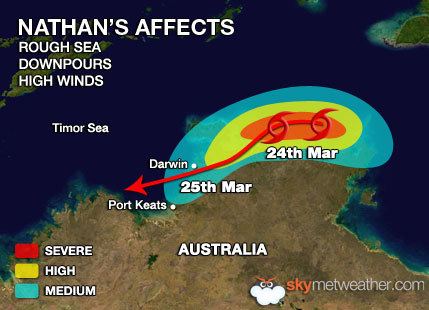 Cyclone Nathan Update