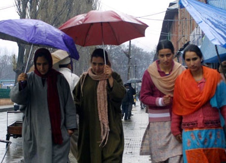 Srinagar rain