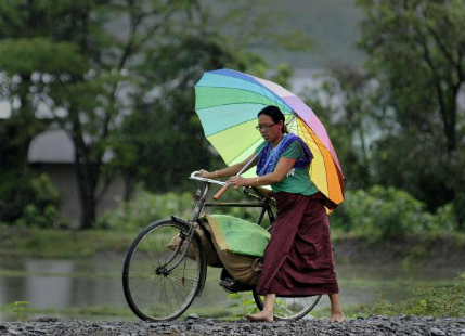 Rain In Northeast India