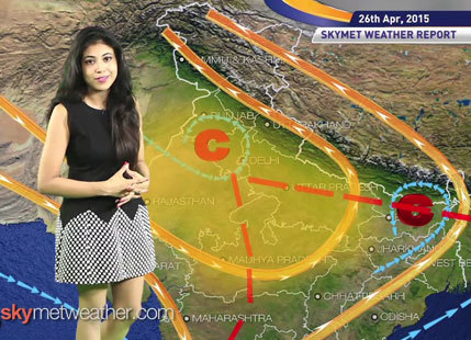 National Weather Video Report For 26-04-2015