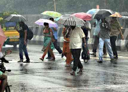 Excess rain in India