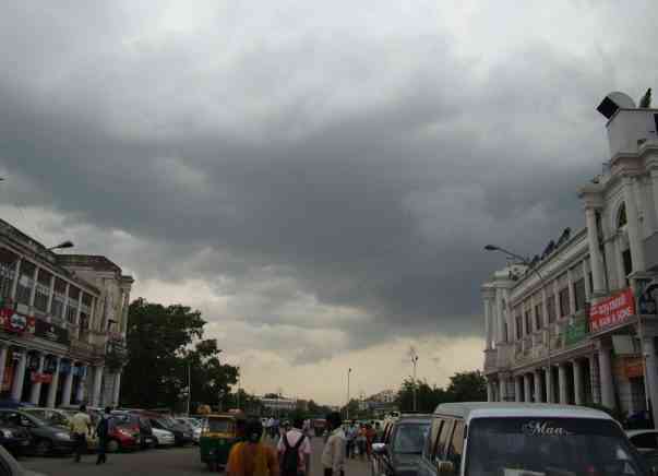 Clouds in Delhi