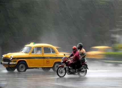 Heavy-rainfall in Kolkata