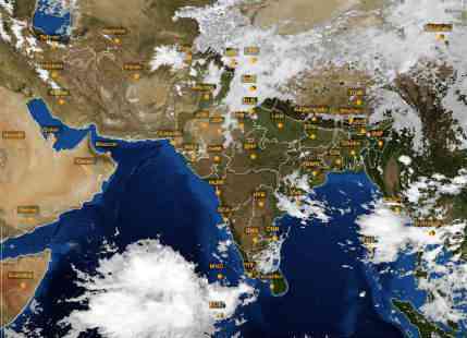 Satellite Image India 03 June