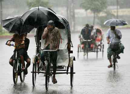 Intensity of rain in Bangladesh to reduce