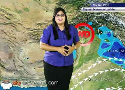 6 July, 2015 Monsoon Updates - Skymet Weather