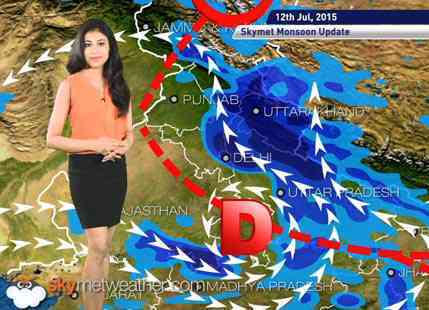 12 July, 2015 Monsoon Updates Skymet Weather