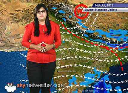 14 July, 2015 Monsoon Update: Skymet Weather