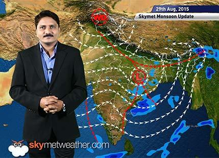 Hindi National Weather Video Report For 29-08-2015