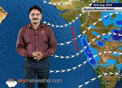 Hindi National Weather Video Report For 26-08-2015