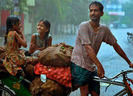 Rain in North India