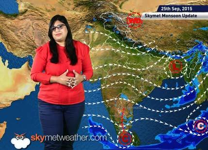 National Weather Video Report For 25-09-2015