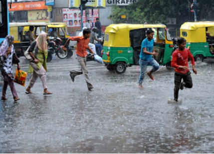 Rain in Central India