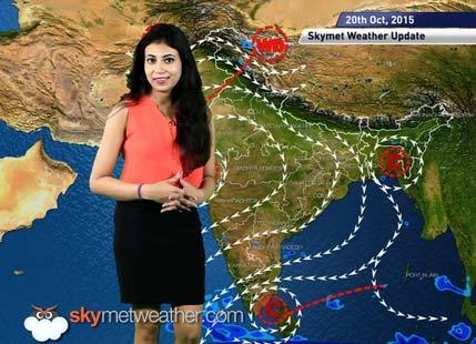 Weather Forecast for October 20, 2015 Skymet Weather