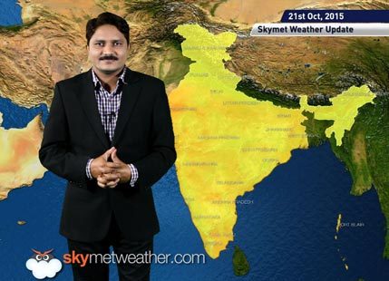 [Hindi] National Weather Video Report For 21-10-2015