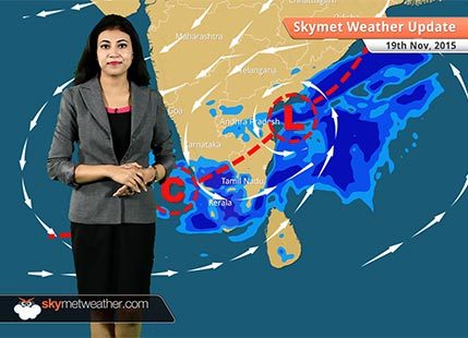 National Weather Video Report For 19-11-2015