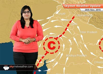 National Weather Video Report For 28-11-2015