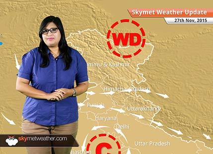 National Weather Video Report For 27-11-2015