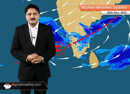 [Hindi] National Weather Video Report For 20-11-2015