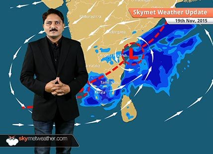 [Hindi] National Weather Video Report For 19-11-2015