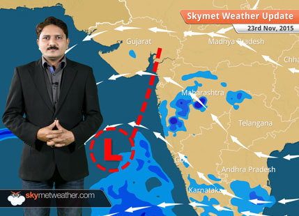 [HINDI] Weather Forecast for November 23, 2015 Skymet Weather