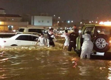 Riyadh rains