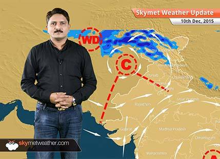 [Hindi] National Weather Video Report For 10-12-2015