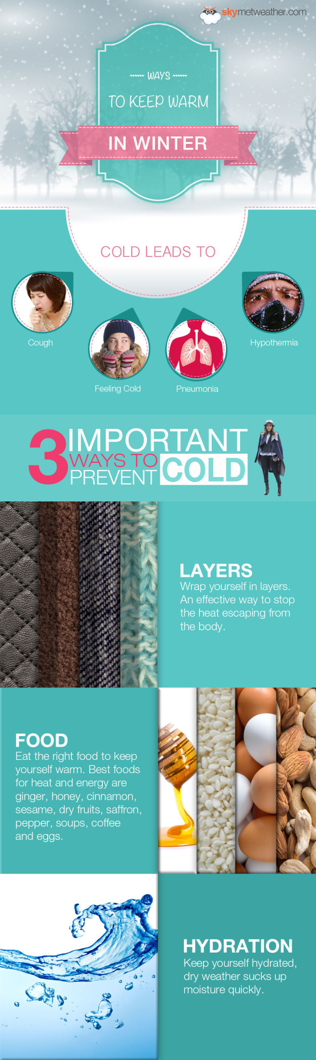 [Infographics] Winter Health Guide Ways to prevent cold this winter