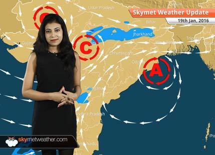 Weather Forecast for January 19: Central and East India rains to intensify and spread out