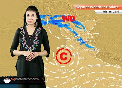 Weather Forecast for January 7: Rain and snow in Jammu and Kashmir, Himachal Pradesh