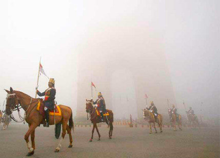 Fog in Delhi