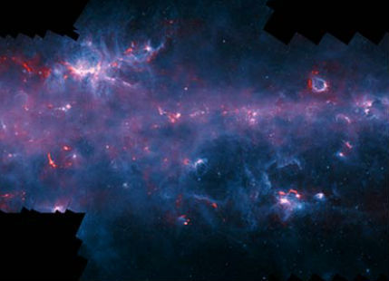 This map of the Milky Way Galaxy is simply stunning