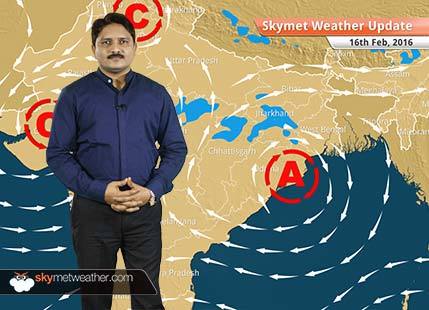 Weather Forecast for February 16: Rain likely at some places over central India