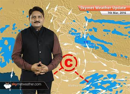 Weather Forecast for March 07: Rain belt will shift to parts of east India