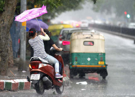 Delhi Rain March