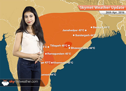 Weather Forecast for April 26: Severe heatwave in Odisha, flooding rain in Northeast India