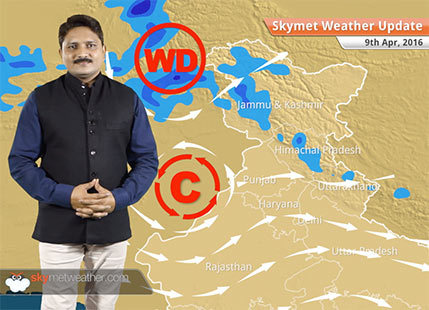 Weather Forecast for April 9: Rain in North India, Heatwave in West Bengal, Jharkhand
