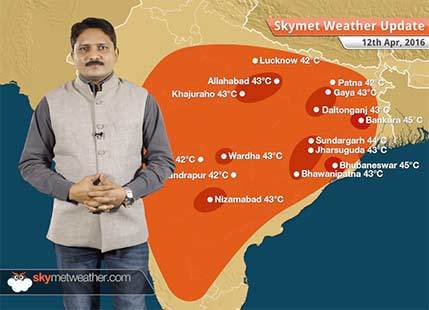 Weather Forecast for April 12: Heat wave in east and central India, better conditions in north