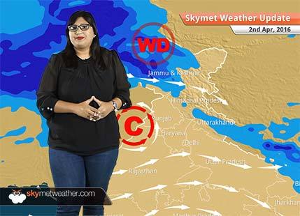 Weather Forecast for April 2: Rain in Kashmir and Northeast India, heat wave in Maharashtra