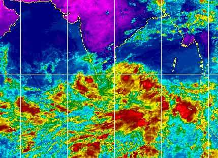 Possible cyclone in Bay of Bengal