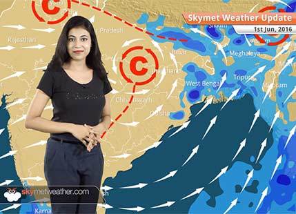 Weather Forecast for June 1: Arabian Sea system enhancing rain in Kerala and West Coast