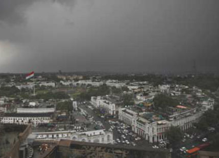 Thundershower in Delhi