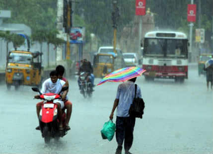 Good showers lash Andhra Pradesh, more rains expected