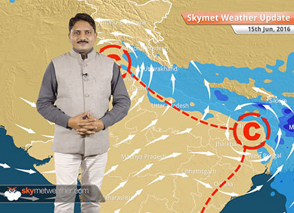 Weather Forecast for June 15: Monsoon rains in Northeast and West Coast; rains in North India