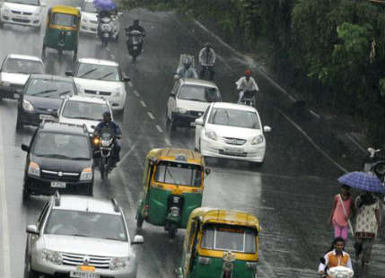 Indore receives rain after a prolonged dry spell
