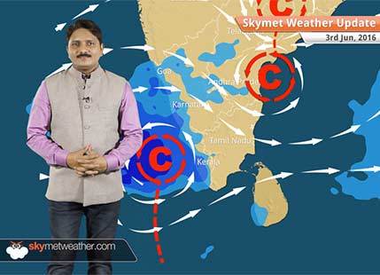 Weather Forecast for June 3: More heavy rains for Kerala, Coastal Karnataka